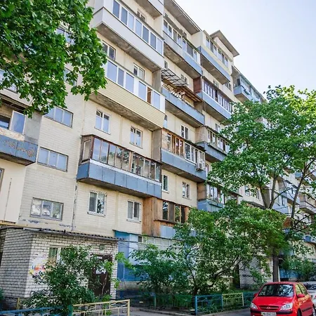 Artal Apartment On Obolonskyi Avenue 16A, 2 Bedroom Kyiv Exterior photo
